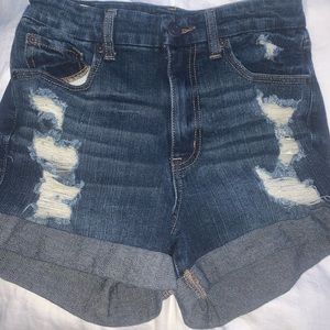 Aeropostale high rise curvy shorts